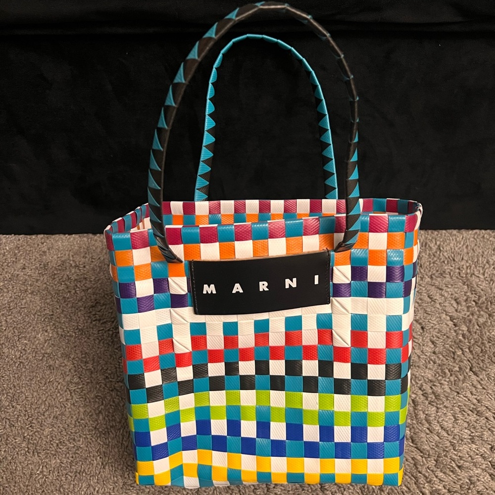 Marni Woven Basket Bag